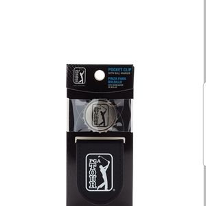 PGA Tour Pocket Clip With Ball Marker